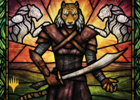 Zar Ojanen, Scion of Efrava Art Card (Gold-Stamped Signature) [Dominaria United Art Series]