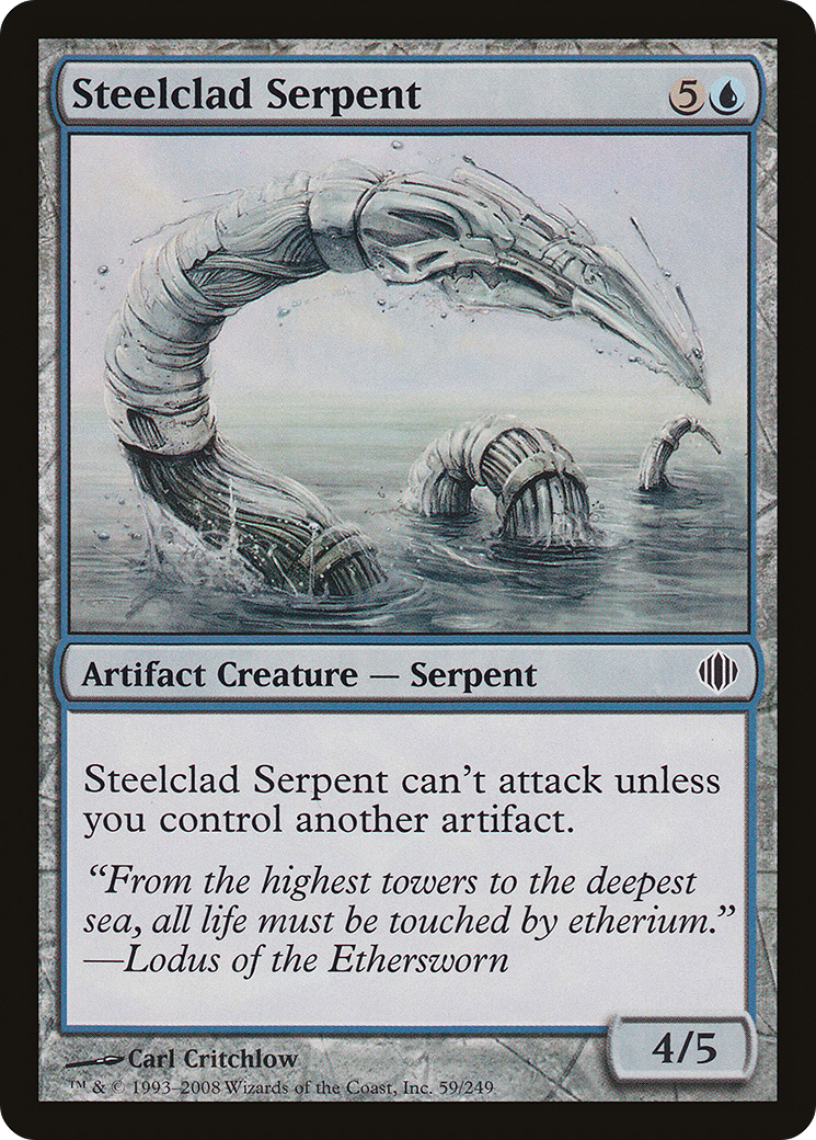 Steelclad Serpent (059) - Shards of Alara
