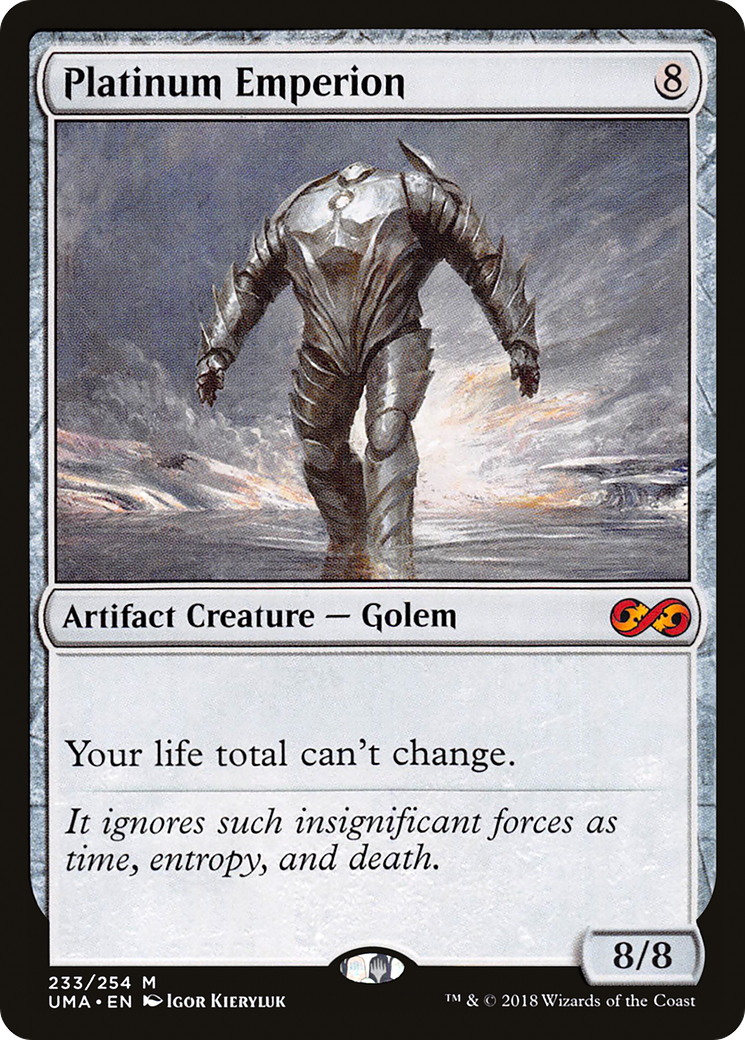 Platinum Emperion (233) Foil - Ultimate Masters
