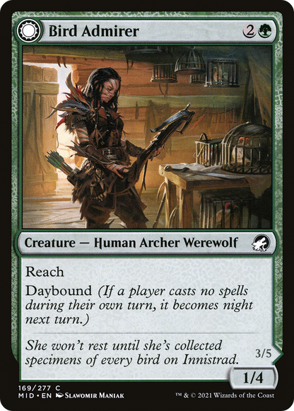 Bird Admirer (169) Foil - Innistrad: Midnight Hunt