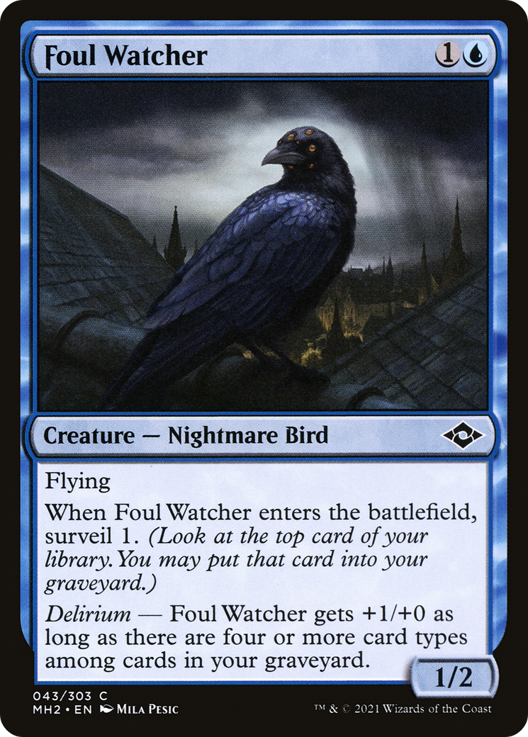 Foul Watcher (043) Foil - Modern Horizons 2