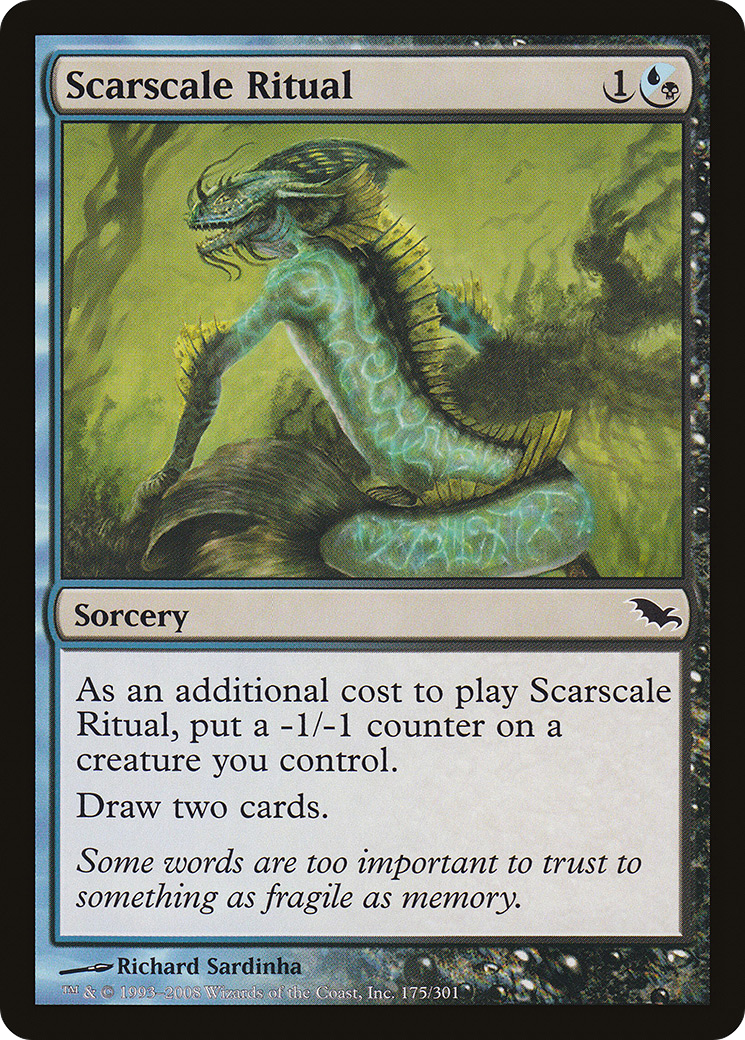 Scarscale Ritual (175) Foil - Shadowmoor