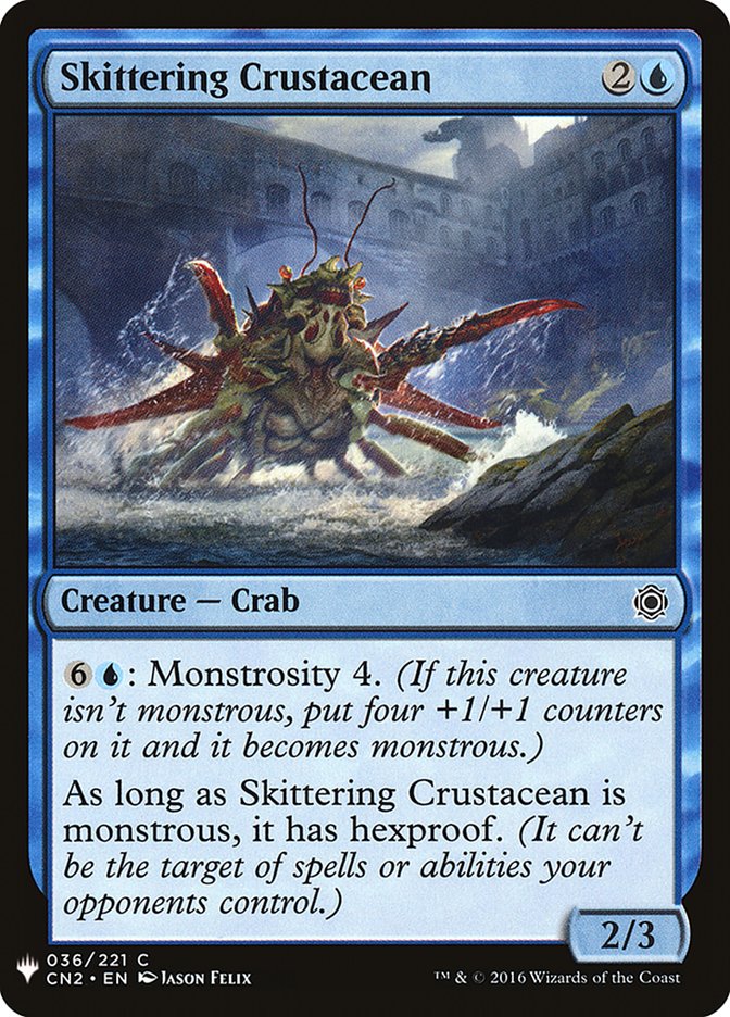 Skittering Crustacean [Mystery Booster] | Silver Goblin