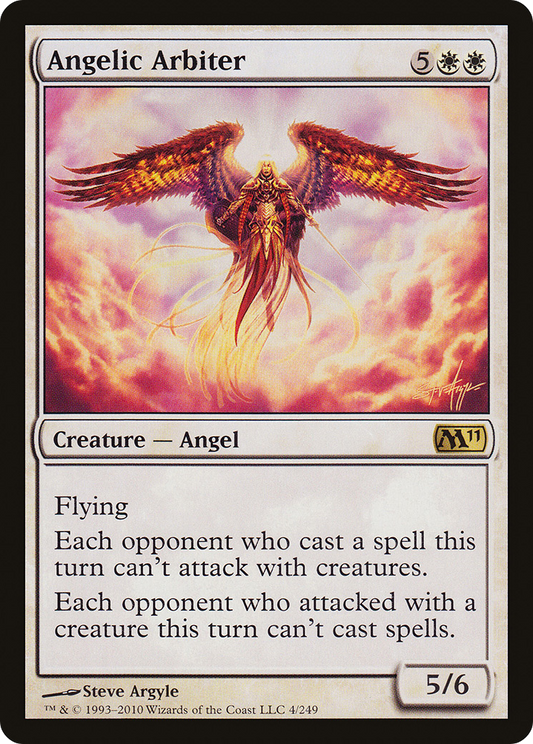 Angelic Arbiter (004) Foil - Magic 2011