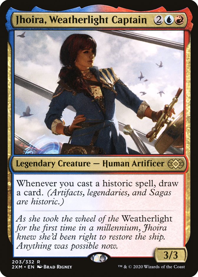 Jhoira, Weatherlight Captain [Double Masters] | Silver Goblin