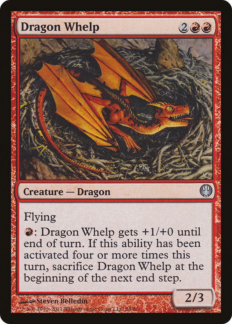 Dragon Whelp (054) - Duel Decks: Knights vs. Dragons
