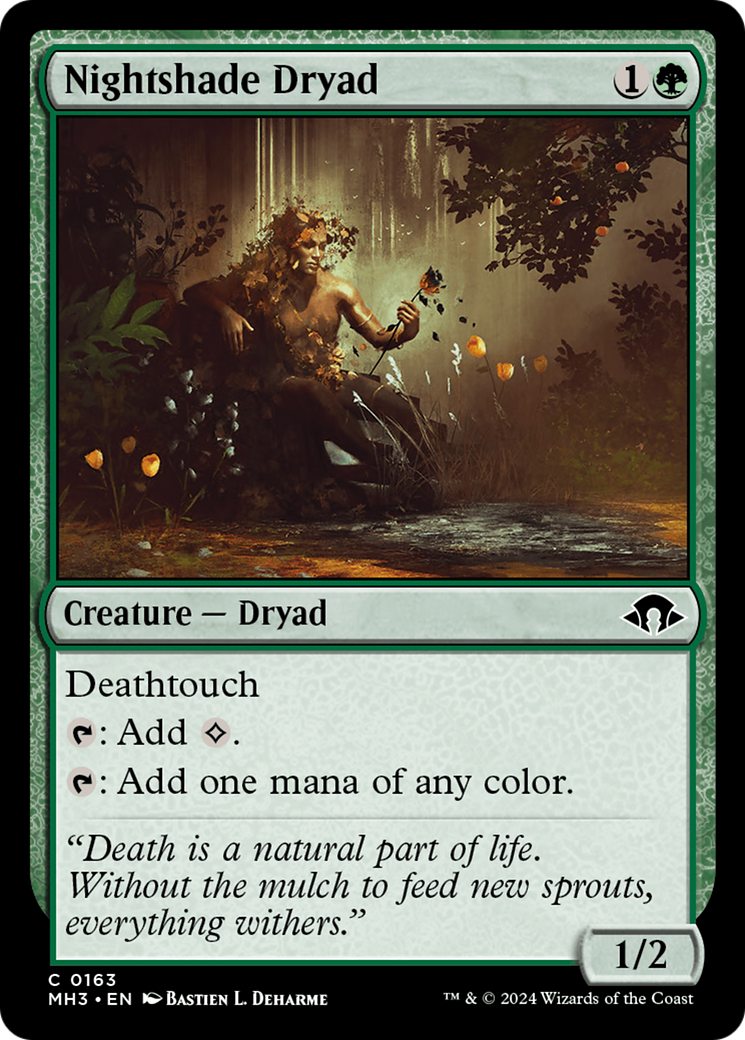 Nightshade Dryad [Modern Horizons 3] Foil
