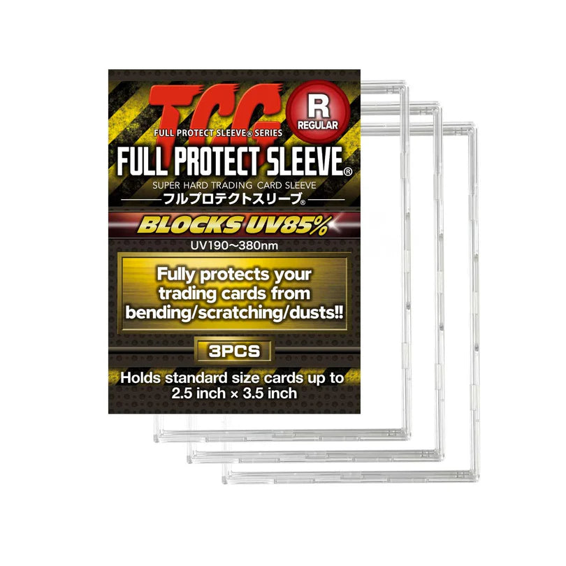 TCG Full Protect Sleeve Super Hard 3 Pack