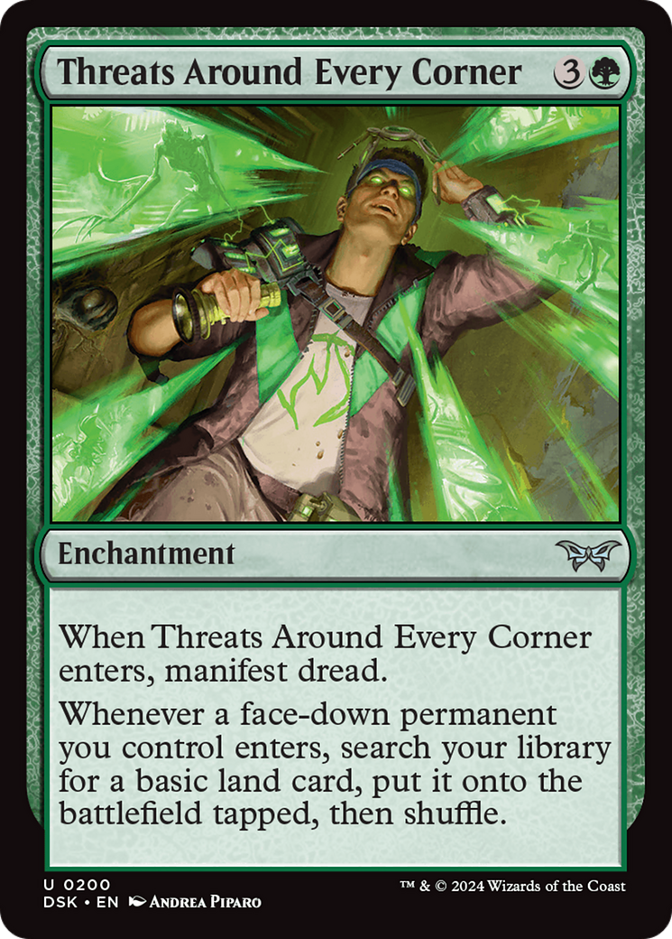 Threats Around Every Corner [Duskmourn: House of Horror] Foil