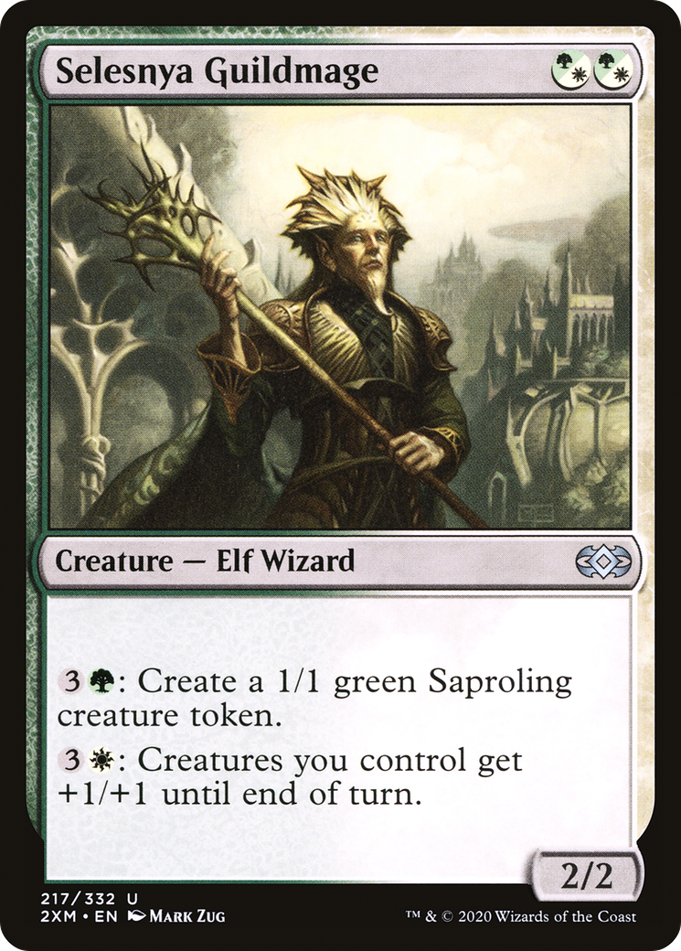 Selesnya Guildmage (217) - Double Masters