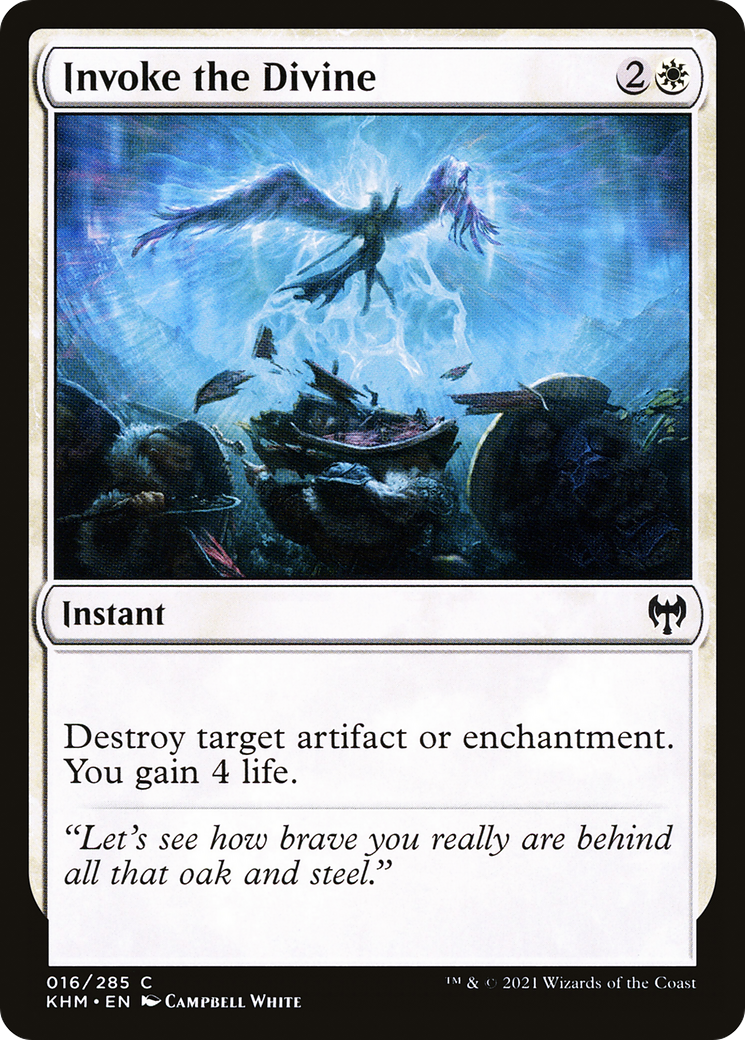 Invoke the Divine (016) Foil - Kaldheim