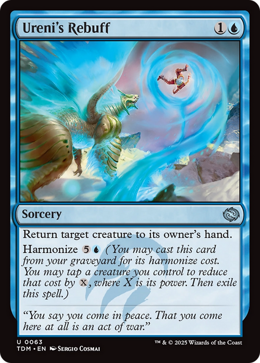 Ureni's Rebuff (063) Foil - Tarkir: Dragonstorm
