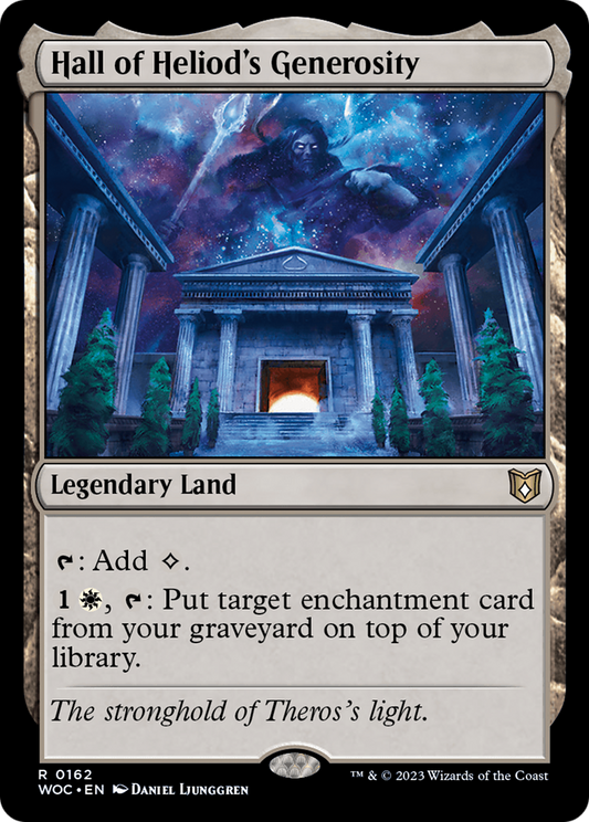 Hall of Heliod's Generosity (162) - Wilds of Eldraine Commander