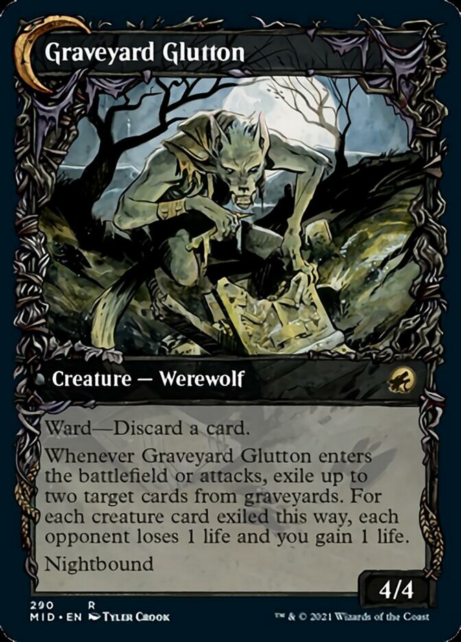 Graveyard Trespasser (Showcase) (290) - Innistrad: Midnight Hunt