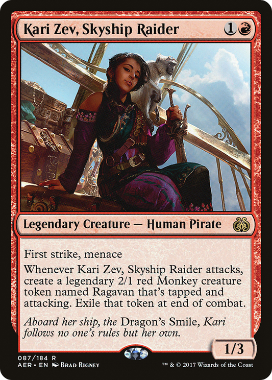 Kari Zev, Skyship Raider (087) - Aether Revolt