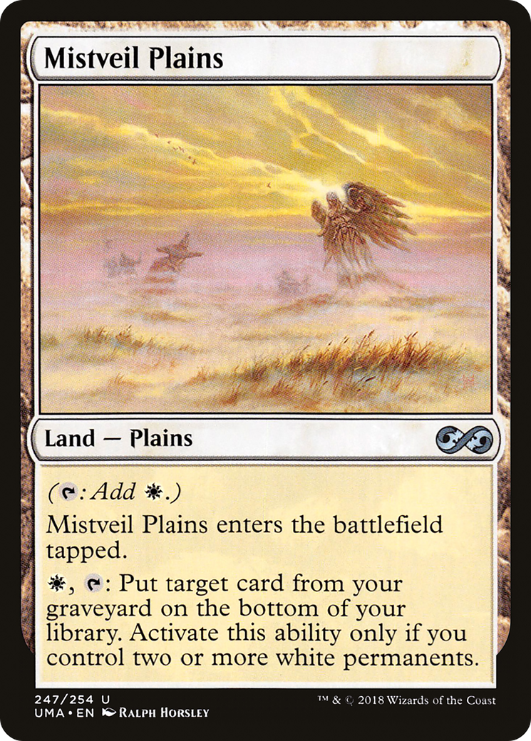 Mistveil Plains (247) Foil - Ultimate Masters