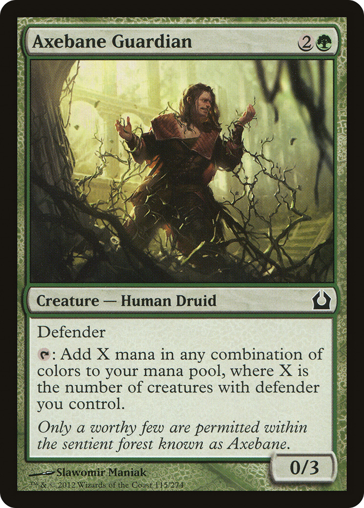 Axebane Guardian (115) - Return to Ravnica