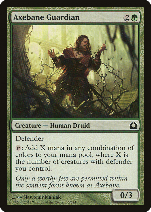 Axebane Guardian (115) - Return to Ravnica