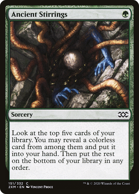 Ancient Stirrings (151) Foil - Double Masters
