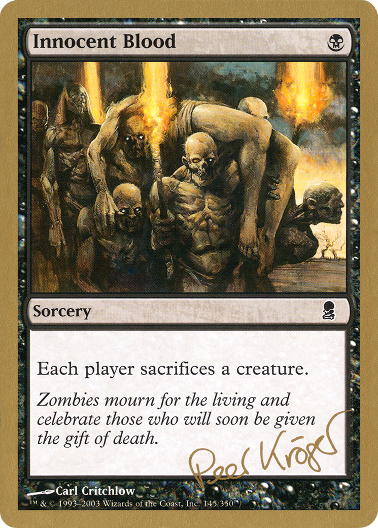 Innocent Blood - 2003 Peer Kroger (ODY) - World Championship Decks 2003