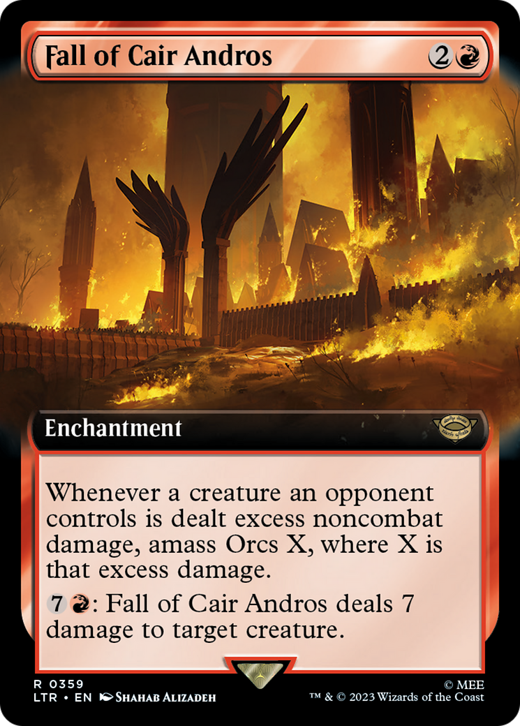 Fall of Cair Andros (Extended Art) (359) - The Lord of the Rings: Tales of Middle-earth
