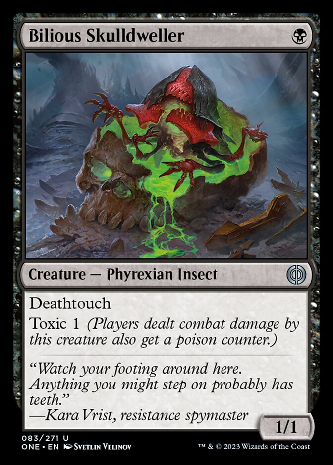 Bilious Skulldweller [Phyrexia: All Will Be One] | Silver Goblin