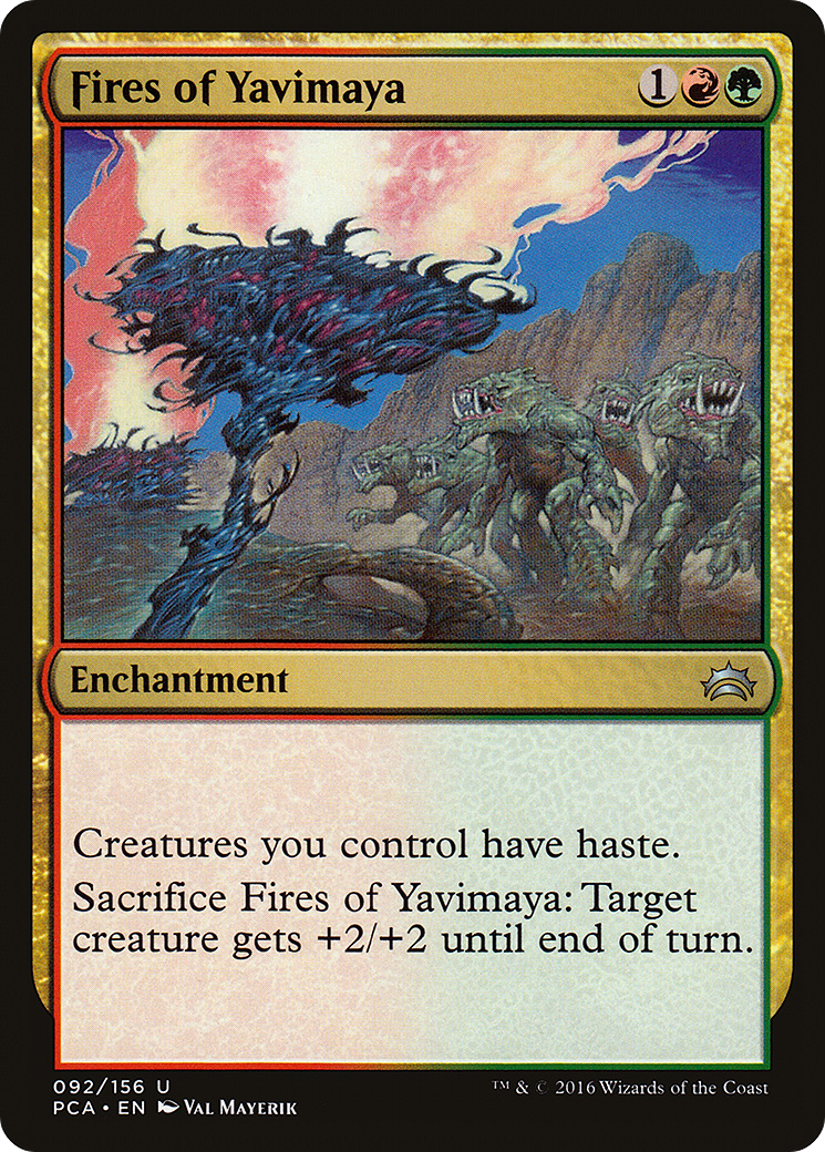 Fires of Yavimaya (092) - Planechase Anthology
