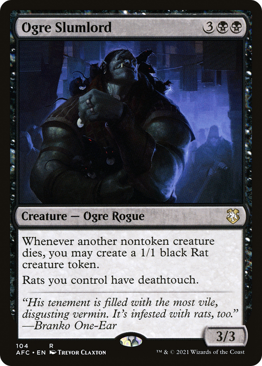 Ogre Slumlord (104) - Forgotten Realms Commander