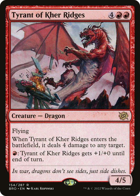 Tyrant of Kher Ridges (154) - The Brothers' War