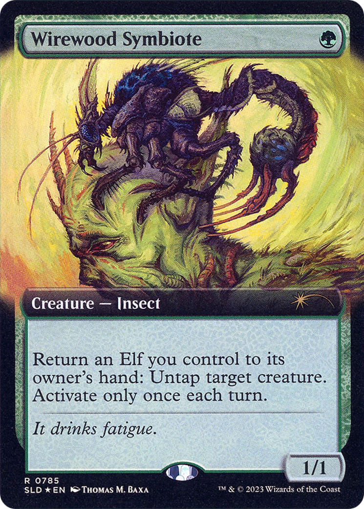 Wirewood Symbiote (Extended Art) [Secret Lair Drop Series] | Silver Goblin