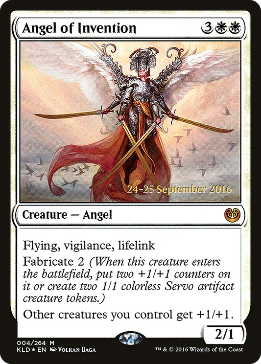 Angel of Invention (004) Foil - Kaladesh Promos