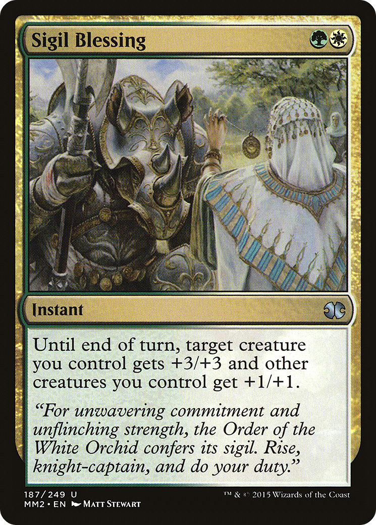 Sigil Blessing (187) - Modern Masters 2015