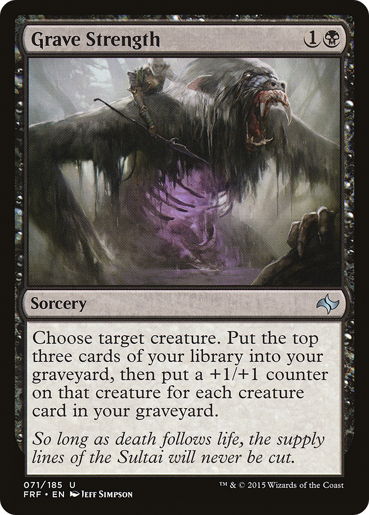 Grave Strength (071) - Fate Reforged