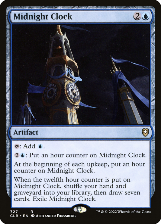 Midnight Clock (727) - Commander Legends: Battle for Baldur's Gate