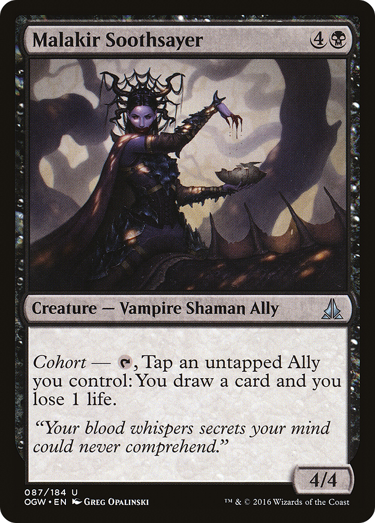 Malakir Soothsayer [Oath of the Gatewatch] | Silver Goblin