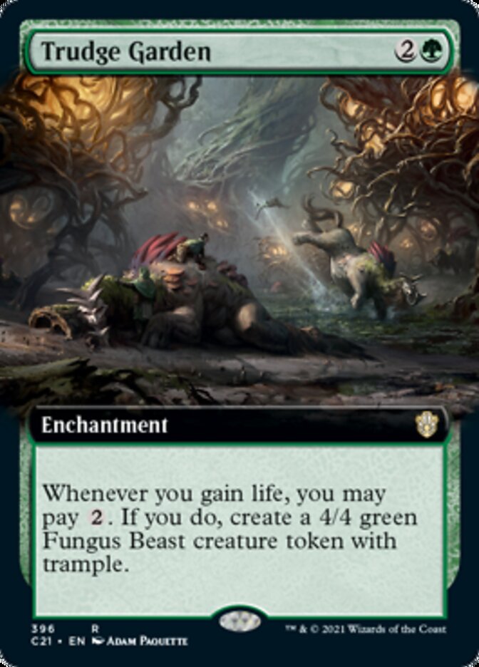 Trudge Garden (Extended Art) [Commander 2021] | Silver Goblin