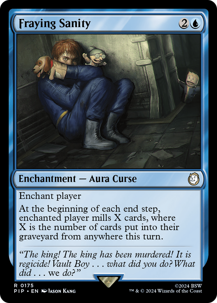 Fraying Sanity (175) Foil - Fallout