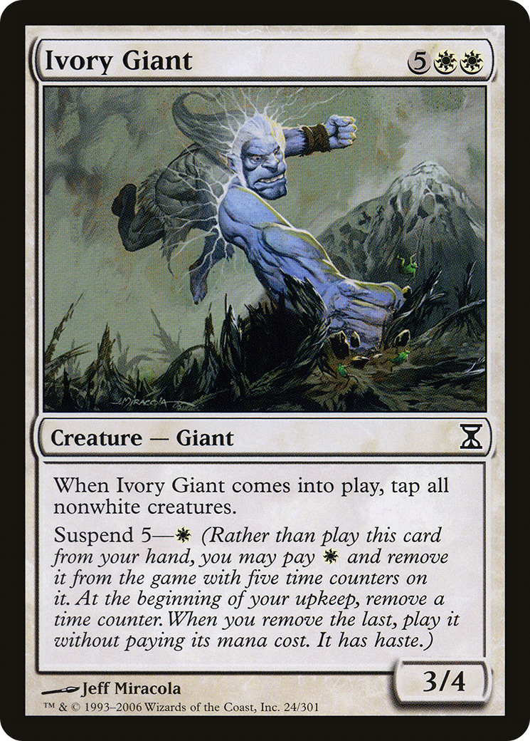Ivory Giant (024) - Time Spiral