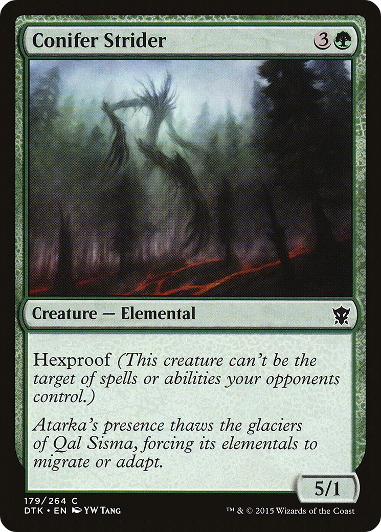 Conifer Strider (179) Foil - Dragons of Tarkir