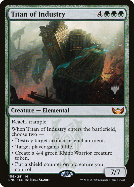 Titan of Industry (Promo Pack) [Streets of New Capenna Promos] Foil