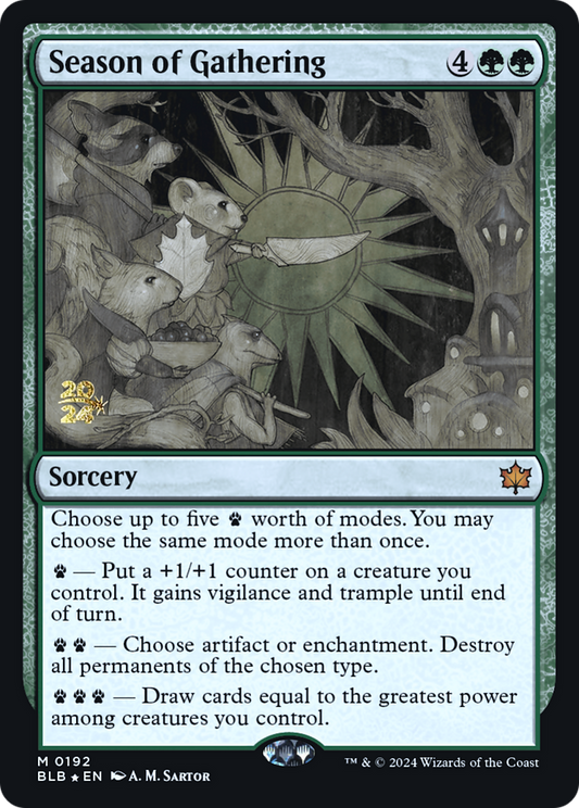 Season of Gathering Foil (192S)