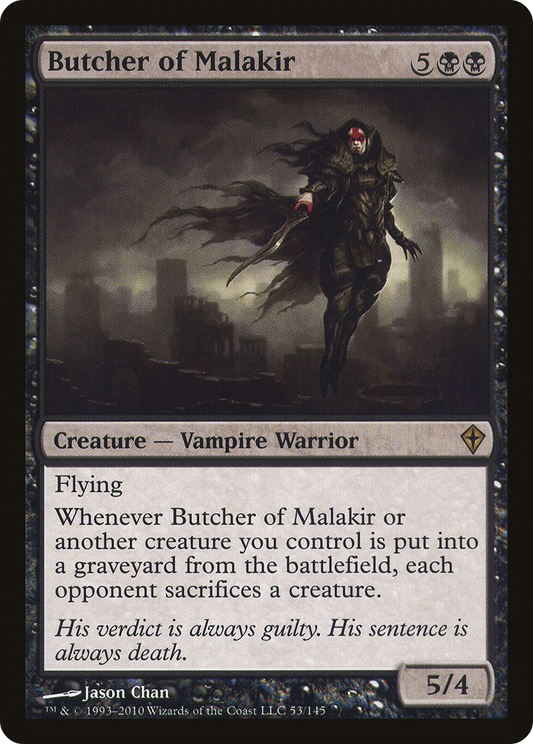 Butcher of Malakir [Worldwake] Foil