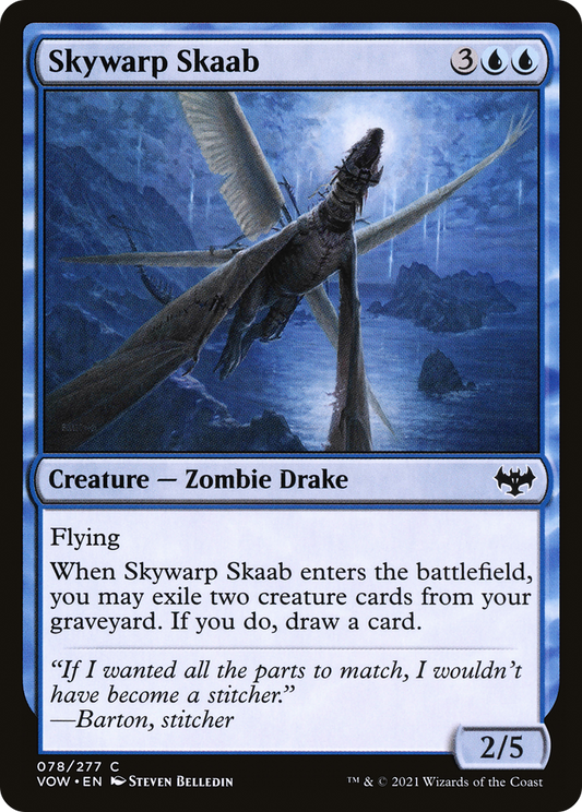Skywarp Skaab [Innistrad: Crimson Vow] Foil