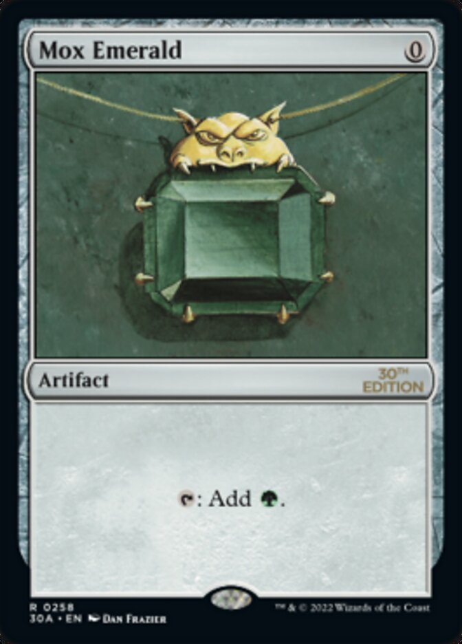 Mox Emerald (258) - 30th Anniversary Edition
