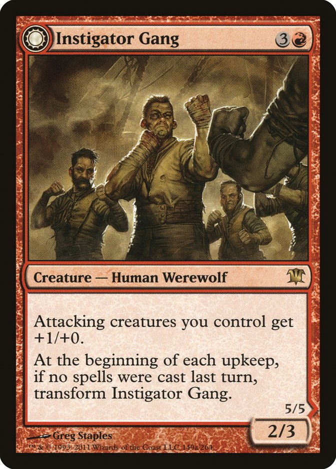 Instigator Gang (149) Foil - Innistrad