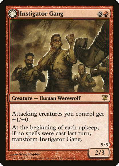 Instigator Gang (149) Foil - Innistrad