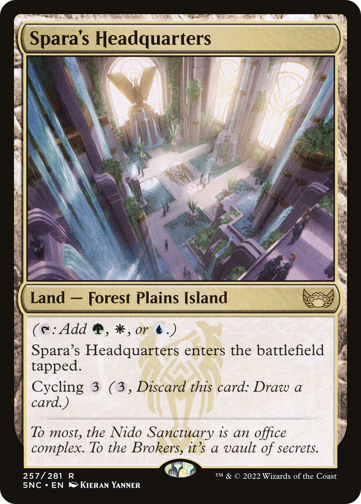 Spara's Headquarters (257) Foil - Streets of New Capenna