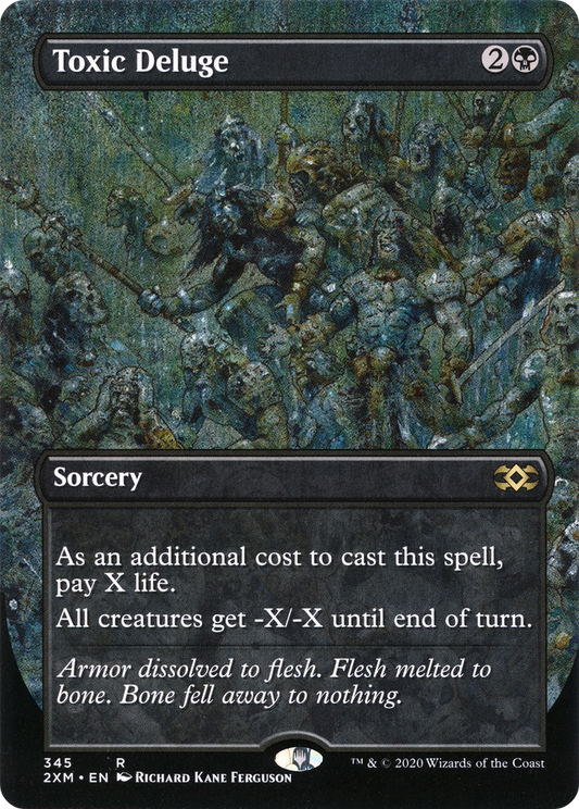 Toxic Deluge (345) Foil - Double Masters