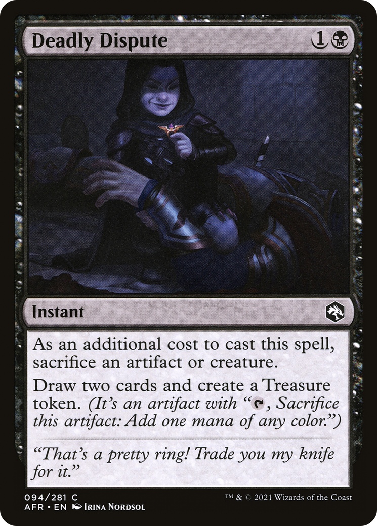 Deadly Dispute (094) Foil - Adventures in the Forgotten Realms