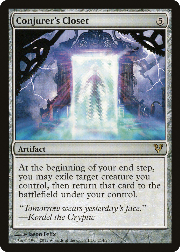 Conjurer's Closet (214) Foil - Avacyn Restored